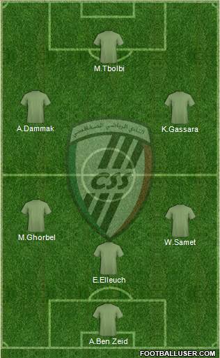 Club Sportif Sfaxien Formation 2015