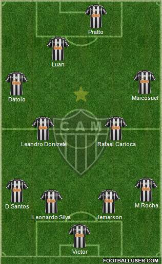 C Atlético Mineiro Formation 2015