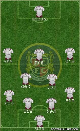 Daejeon Citizen Formation 2015