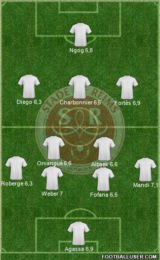 Stade de Reims Formation 2015