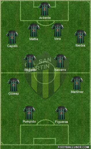 San Martín de San Juan Formation 2015