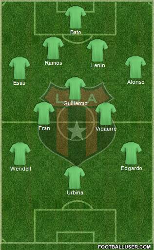 Liga Deportiva Alajuelense football formation