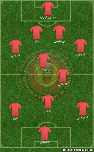 Espérance Sportive de Tunis Formation 2015