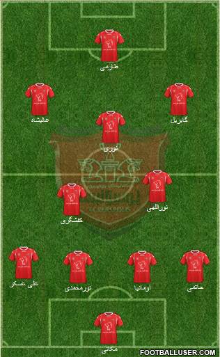 Persepolis Tehran Formation 2015