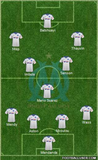 Olympique de Marseille Formation 2015