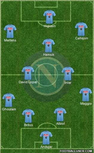Napoli Formation 2015