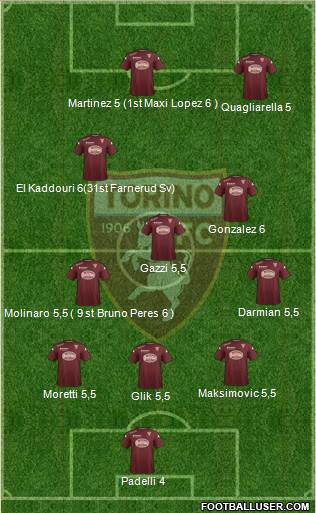 Torino Formation 2015