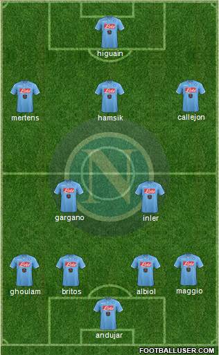 Napoli Formation 2015