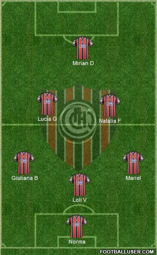 Chacarita Juniors Formation 2015