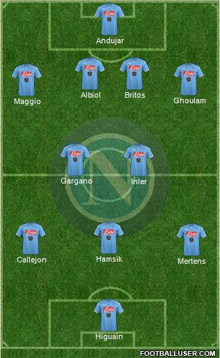 Napoli Formation 2015