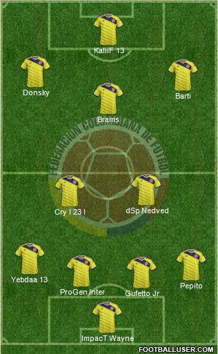 Colombia Formation 2015