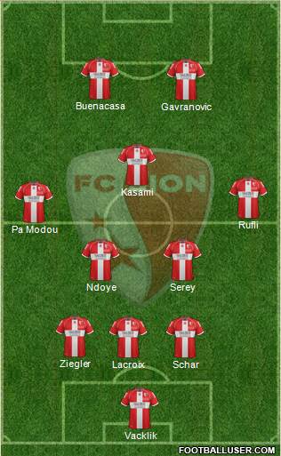 FC Sion Formation 2015