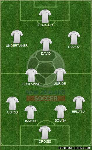 New Zealand Formation 2015
