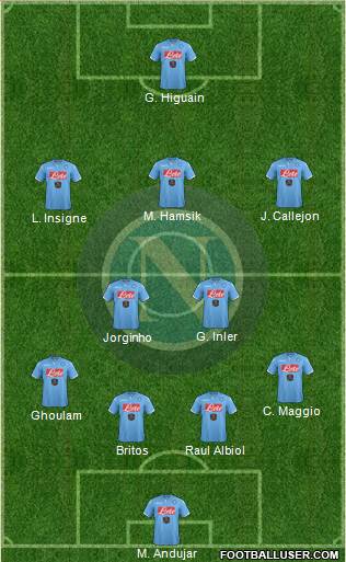 Napoli Formation 2015