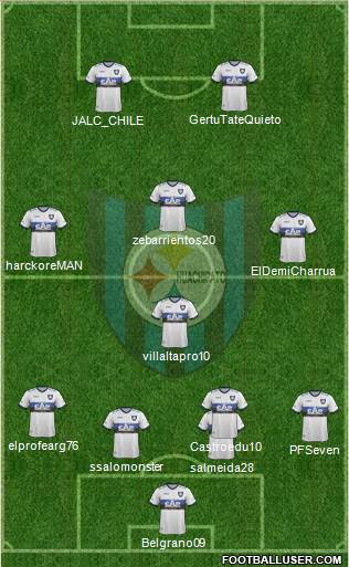 CD Huachipato Formation 2015
