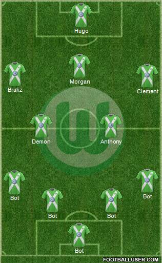 VfL Wolfsburg Formation 2015