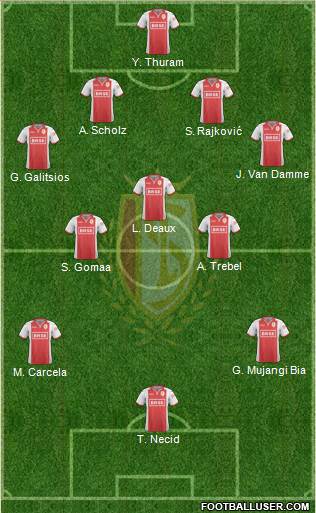 R Standard de Liège Formation 2015