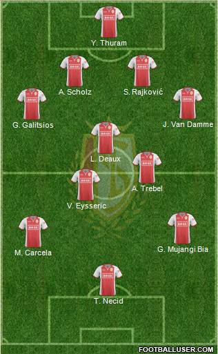 R Standard de Liège Formation 2015