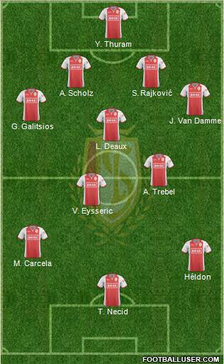 R Standard de Liège Formation 2015
