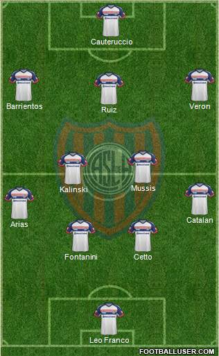 San Lorenzo de Almagro Formation 2015