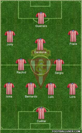 Real Sporting S.A.D. Formation 2015