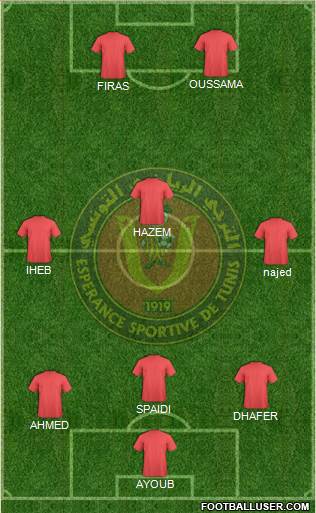 Espérance Sportive de Tunis Formation 2015