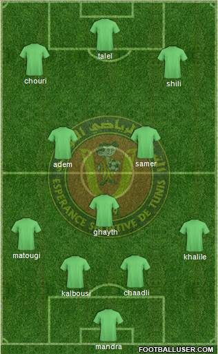 Espérance Sportive de Tunis Formation 2015