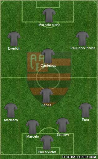 AA Flamengo Formation 2015