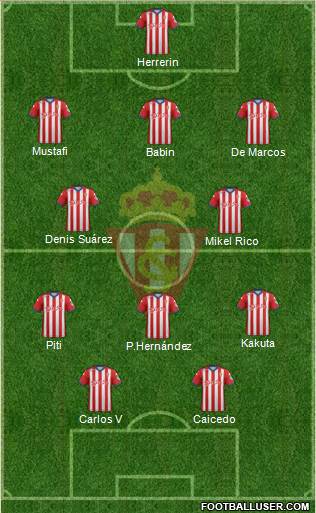 Real Sporting S.A.D. Formation 2015