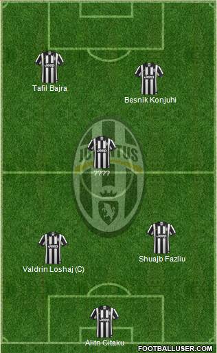 Juventus Formation 2015
