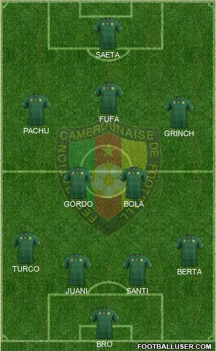 Cameroon Formation 2015