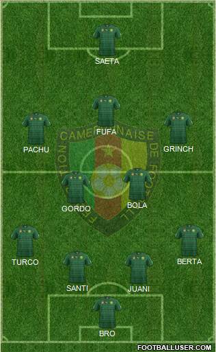 Cameroon Formation 2015