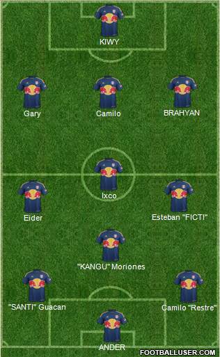 New York Red Bulls Formation 2015