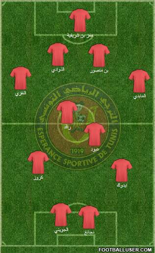 Espérance Sportive de Tunis Formation 2015