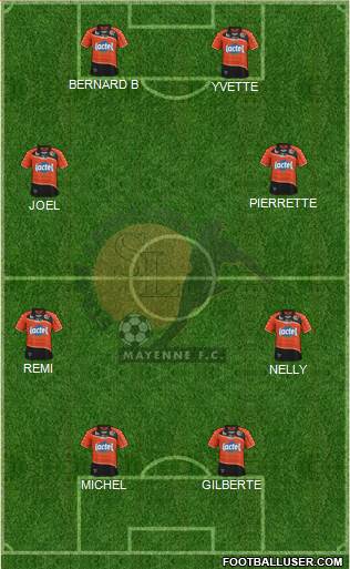 Stade Lavallois Mayenne FC Formation 2015