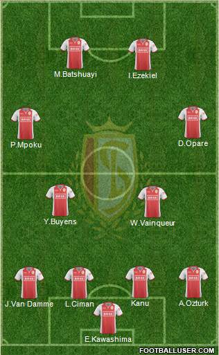 R Standard de Liège Formation 2015