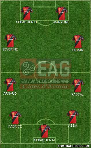 En Avant de Guingamp Formation 2015