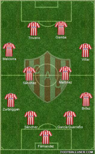 Unión de Santa Fe Formation 2015