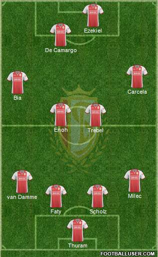 R Standard de Liège Formation 2015