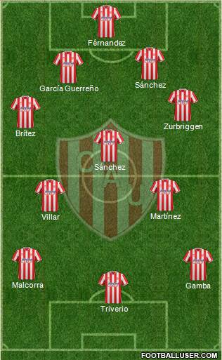 Unión de Santa Fe Formation 2015