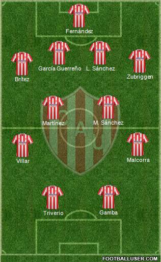 Unión de Santa Fe Formation 2015
