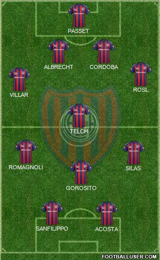 San Lorenzo de Almagro Formation 2015