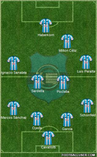 Gimnasia y Esgrima de Jujuy Formation 2015