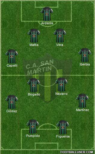 San Martín de San Juan Formation 2015