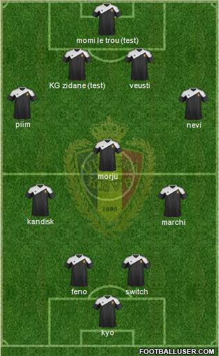 Belgium Formation 2015