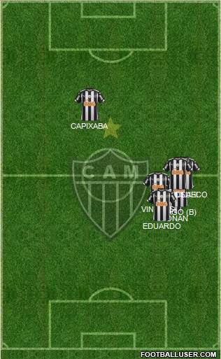 C Atlético Mineiro Formation 2015