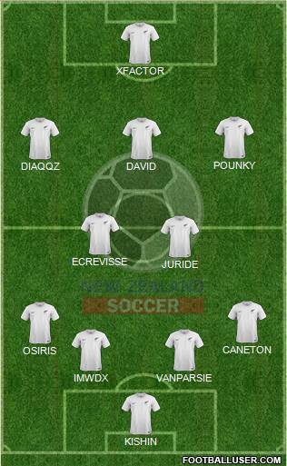 New Zealand Formation 2015