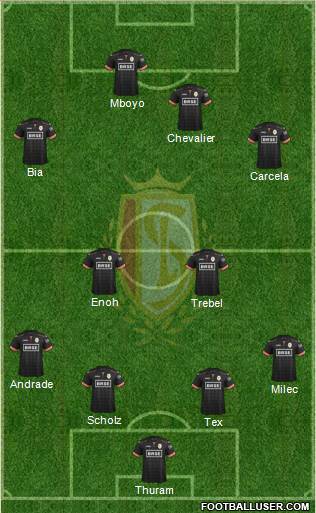 R Standard de Liège Formation 2015