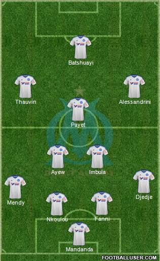 Olympique de Marseille Formation 2015