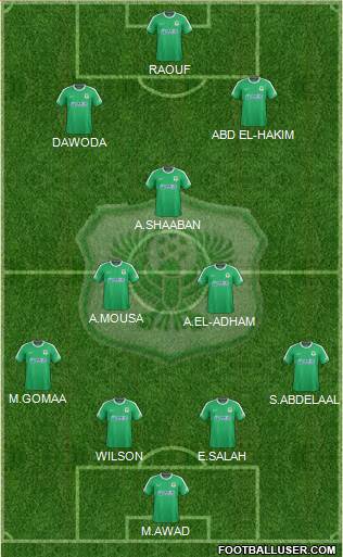 Masry Port Said Formation 2015